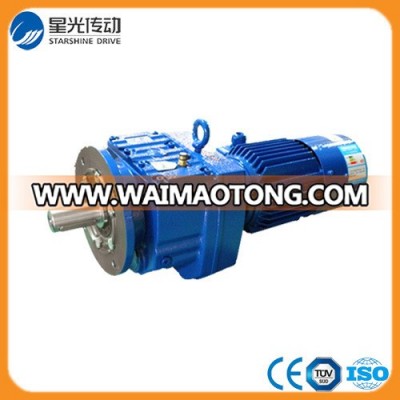 Flange Mounted Helical Inline Geared Motor