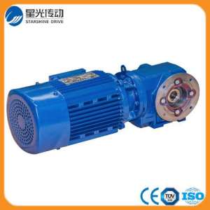 S Series AC Motor Helical Gearbox